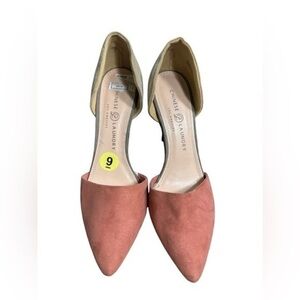 Chinese Laundry 3 colors tan , gray and pastel pink heels